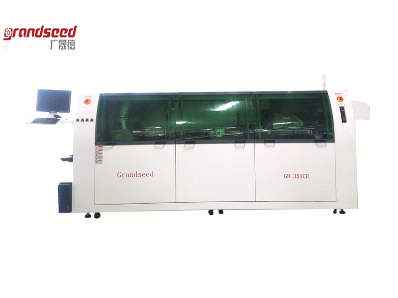 大型无铅自动双波峰焊锡机GSD-WD350C